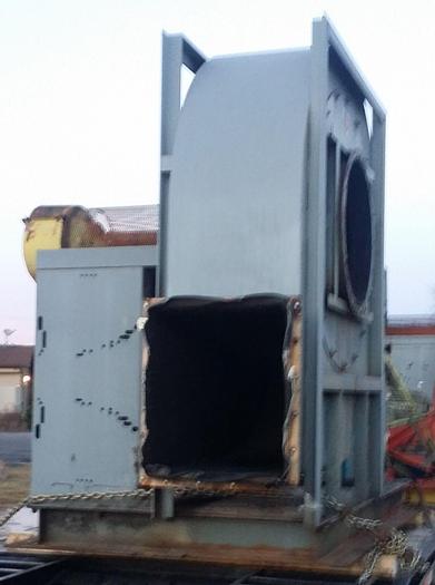 Used 18600-35000 CFM Hartzell 200 Hp Electric Paddle Whl Fan #054-50-AHZ346″ WC/SP