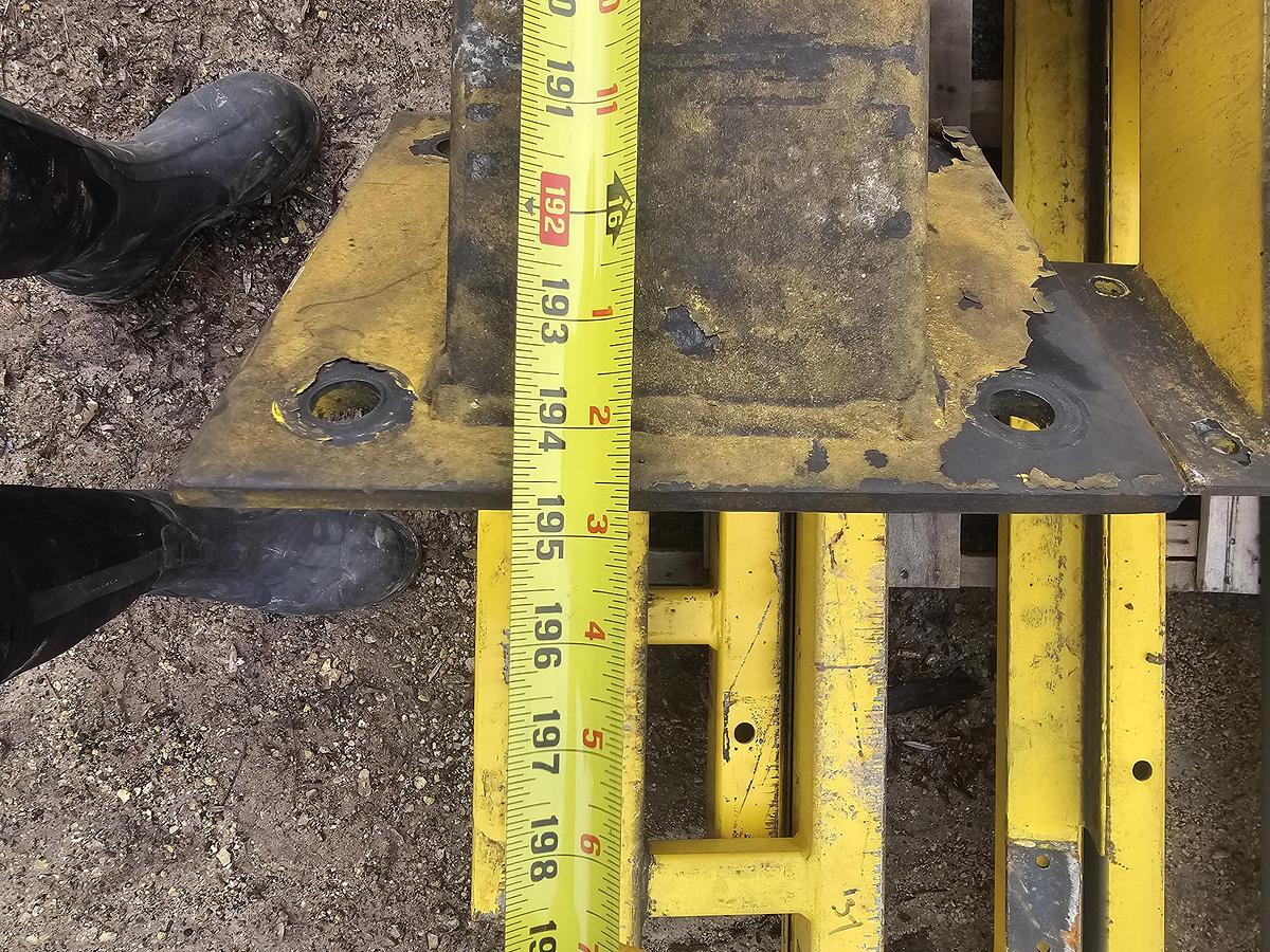 Used 16' Span x 60' Runway CM Loderail 1000 lb Modular Freestanding Workstation Bridge Crane 