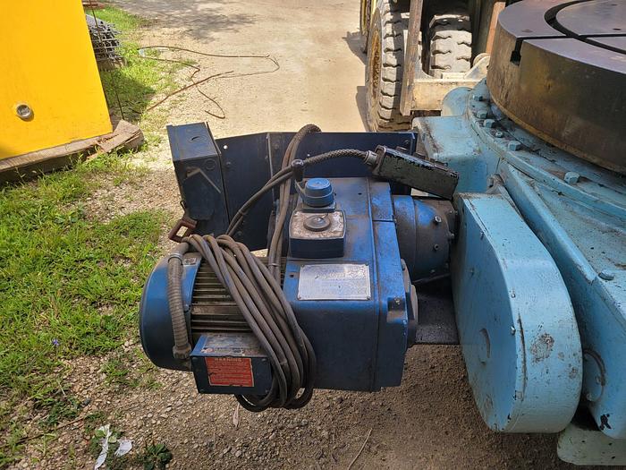 Used Giddings & Lewis 60” Diameter Power Rotary Table 200-230/460V 1730 RPM Motor