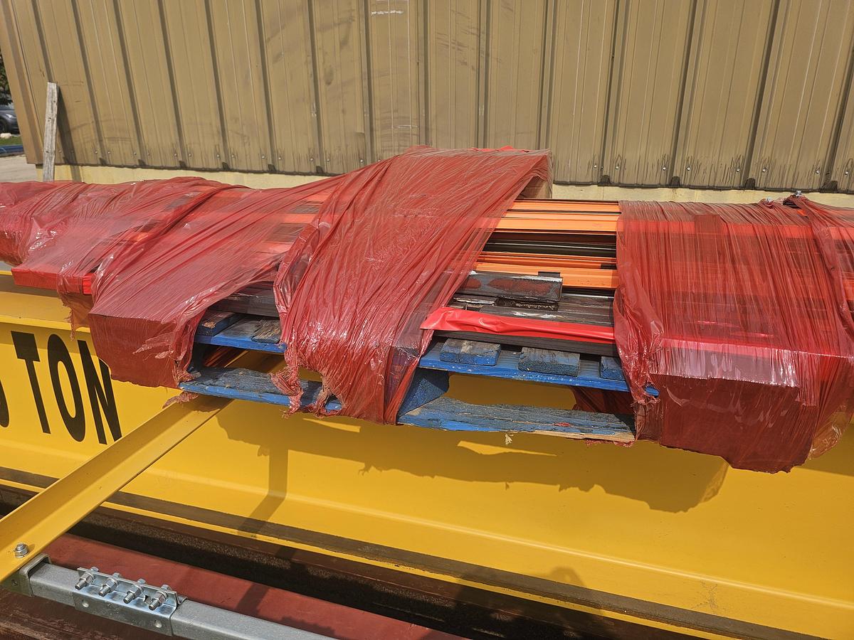 Used 5 Ton Crane Werks 45' x 120' Free Standing Overhead Bridge Crane & RM Hoist