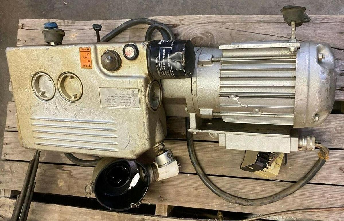 Used Busch 28 Cfm Positive Displacement Vacuum Pump 040-138