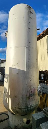 Used 2005 Silvan 1550 Gallon Vertical Air Tank 150 Psi @ 450*F Max Temp