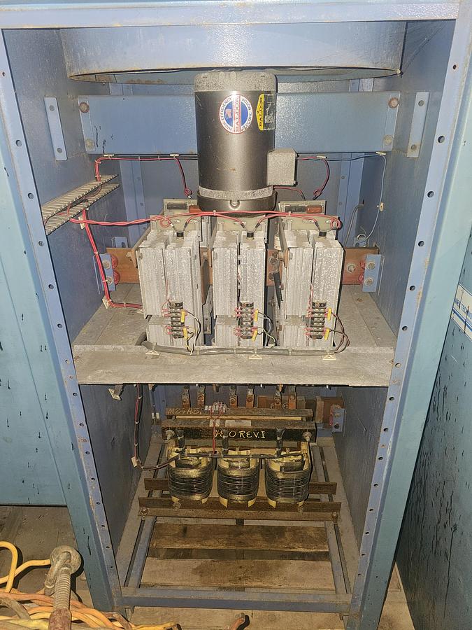 Used 1500 Amp 480V Rapid Power Technology Plating Rectifier 18 KW 12V DC Power Supply