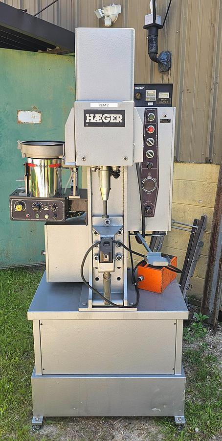 Used 6 Ton Haeger HP6-B Fastener Insertion Press – Modern AF-MAS Automation & Tooling