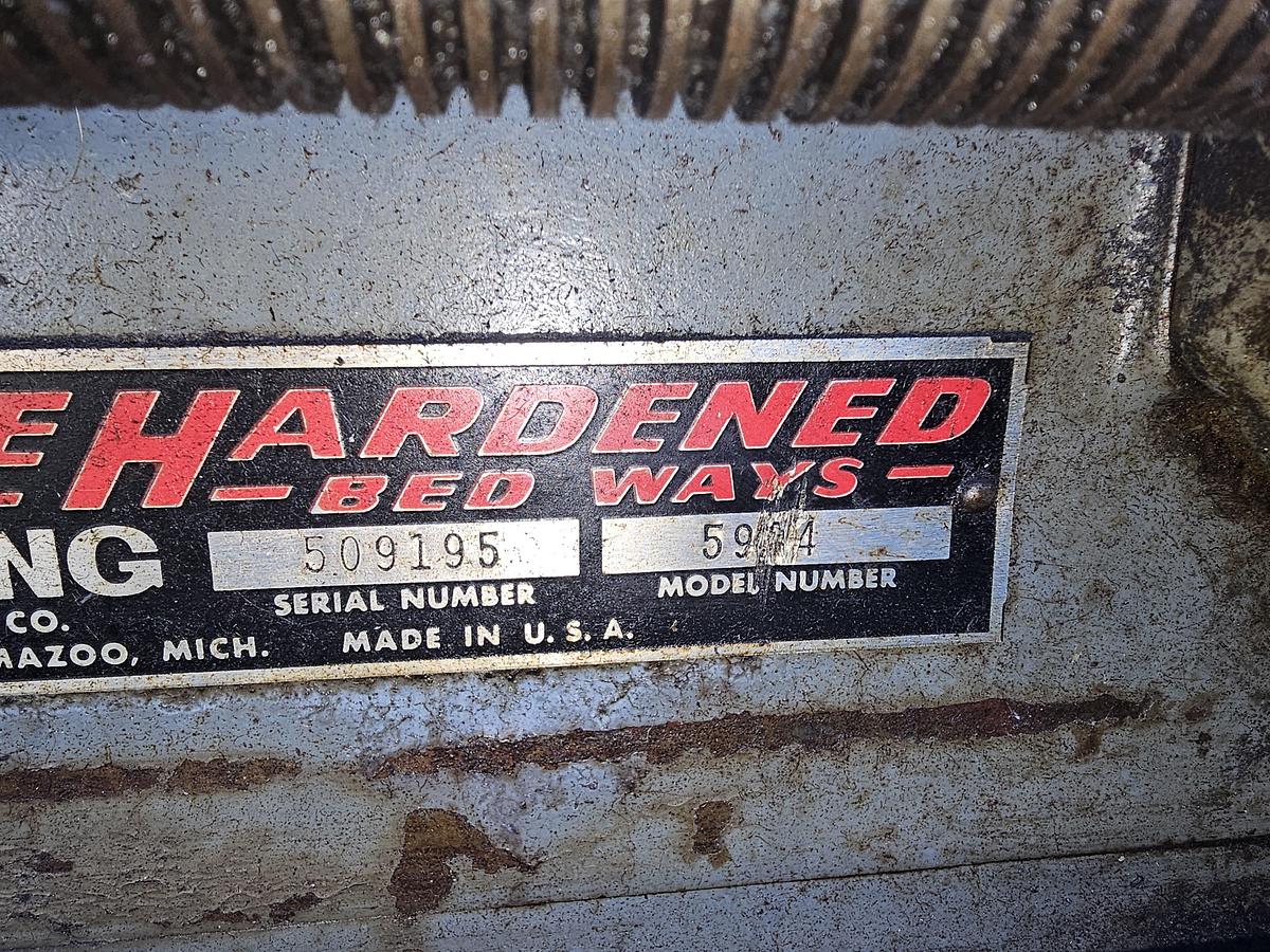 Used 12" x 24" Clausing 5904 Variable Speed Engine Lathe