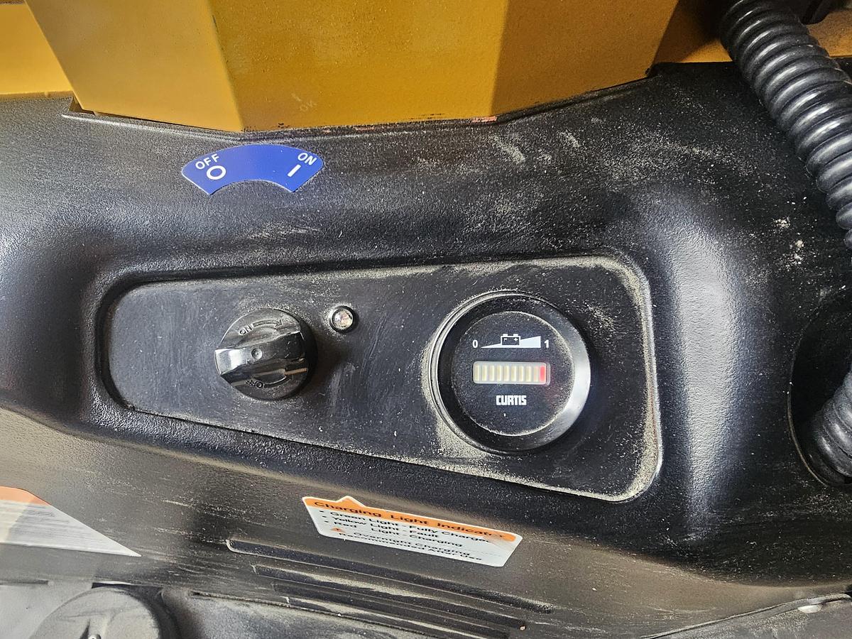 Used Big Joe S22-62 Walk Behind 24 Volt Stacker Lift w/Outriggers