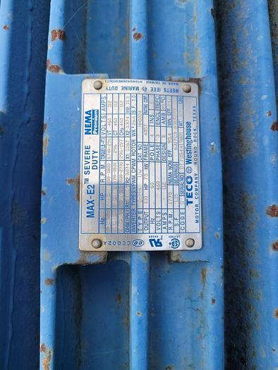 Used Hartzell 100 Hp Blower Fan 33750 CFM A03-1-443BC100STFEW3 Blower Fan RPM 1293