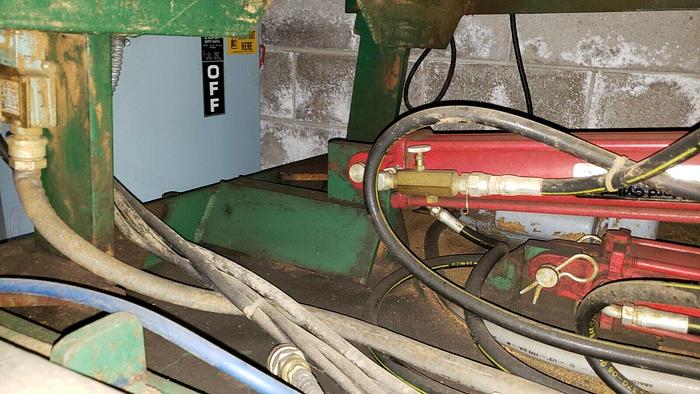 Used SmetCo 6,000# Hydraulic Tilting Panel Saw Feeder Table