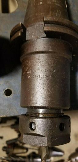 Used Valenite CAT 50 Collet Chuck Tool Holder Part #: V50CT-10SG-55, 3-T-4