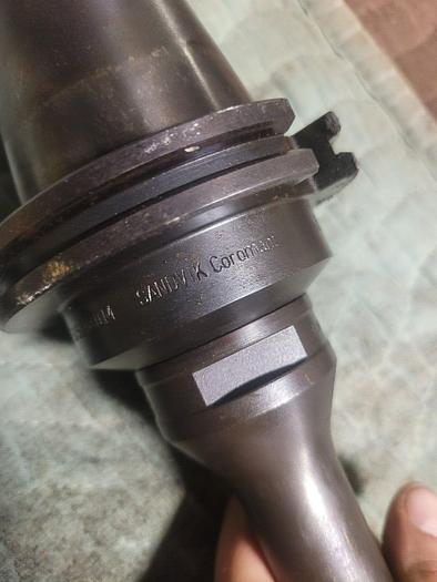 Used Sandvik Adapter A390.45-50 50 040M & Boring Bar 391.38-29-50-150 1.30" to 1.52"