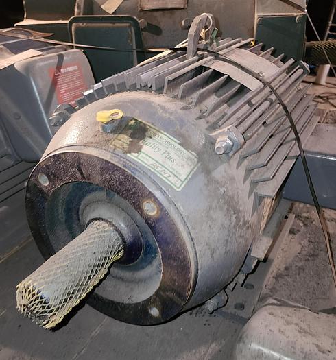 Used 7.5 Hp Lincoln Inverter Duty Electric Motor 1180 RPM 230/460V 