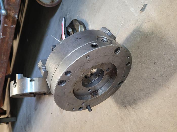 Used 2001 Okuma IMPACT LU15 Big Bore Twin Turret CNC Turning Center OSP U110L Control & Chuck