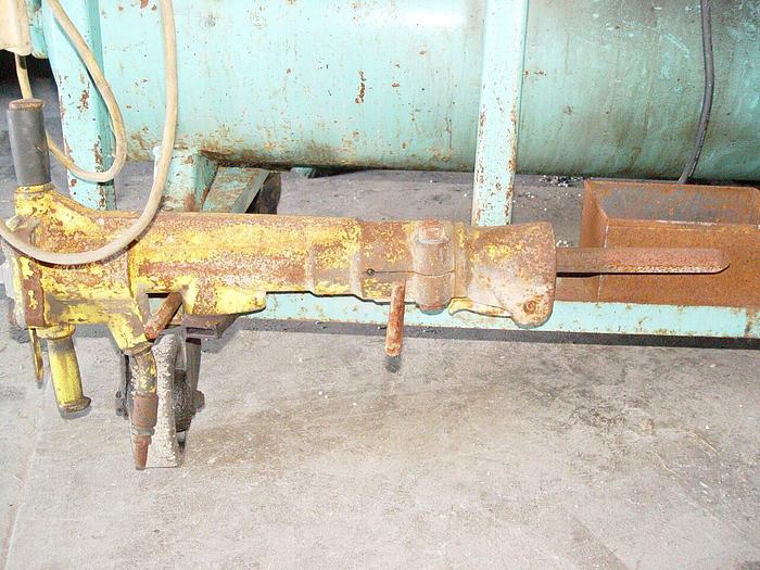 Used QUINCY Portable Air Compressor 120 Gal. Horizontal Tank w/JackHammer, Hose, Bits