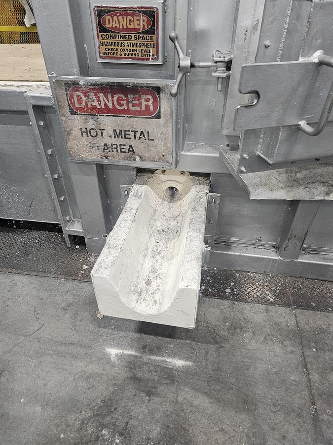 Used Modern Equipment AL-3000 Jet Melter Stack Type Aluminum Smelting Furnace