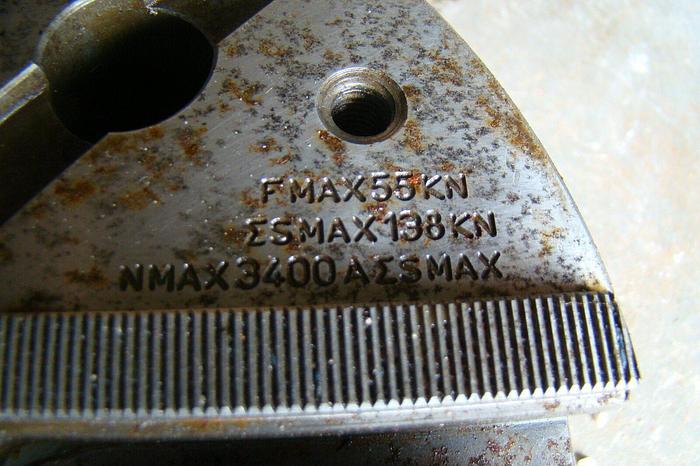 Used 10” Diameter 4-Jaw Autoblok Chuck Model #250 BH