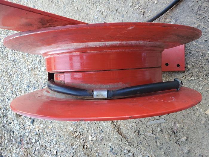 Used Lincoln Lubreel #82206 Heavy Duty Oil Hose Reel