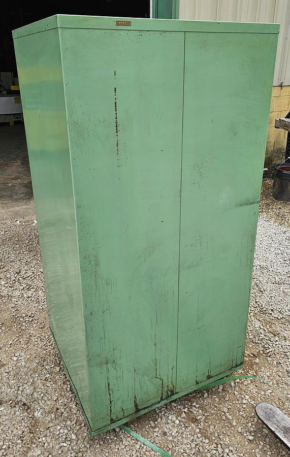 Used Nu-Era 15 Drawer Automator Ball Bearing Tooling Cabinet 28.5" x 28.5" x 60"