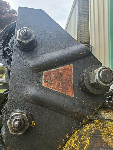 Used 1/2 Ton Budgit Roller Chain Hoist w/Pendant & Trolley, 230/460V/3/60 17 F.P.M