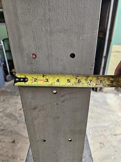 Used 50 Ton Dake Mechanical H-Frame Shop Press 55" Between Frame