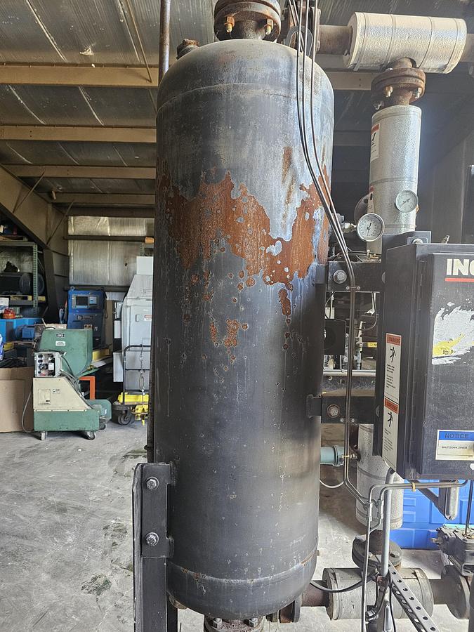 Used "2010"  940 CFM Ingersoll Rand Heated Desiccant Compressed Air Dryer #CHD-940-K