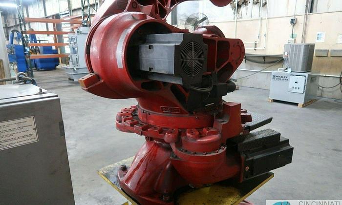 Used Comau Robotics Model #SMART NH1-100-3.2P Press Booster Robot w/Control