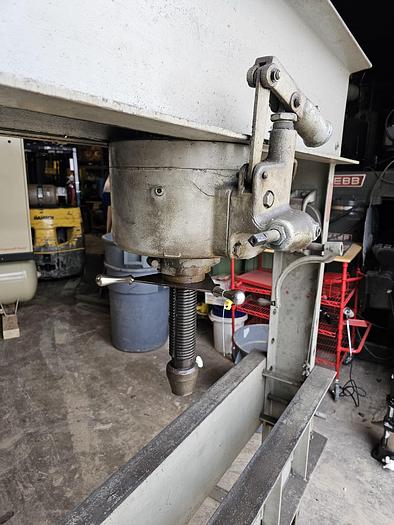 Used 50 Ton Dake Mechanical H-Frame Shop Press 55" Between Frame