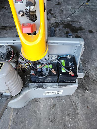 Used 2200# Jungheinrich/Multiton Single Stage "Swift" Series Stacker 24 Volt