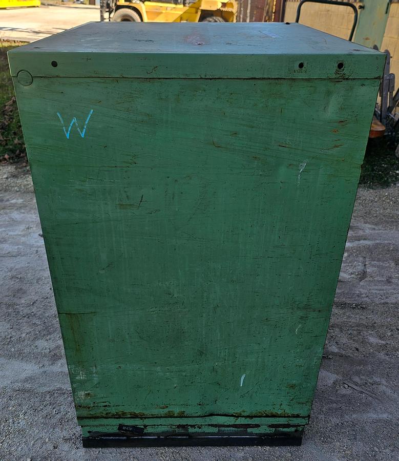 Used Stanley Vidmar 5 Drawer Modular Tooling Cabinet 30 x 27.5 x 44 Industrial Green