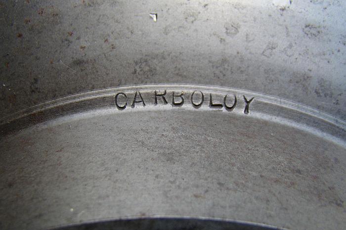 Used Carboloy Cat #: TD-83995 12' Carbide Cutting Wheel