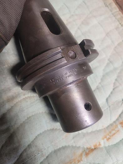 Used EX-CELL-O CAT 50 Indexable Boring End Mill Tool Holder CV49-16608