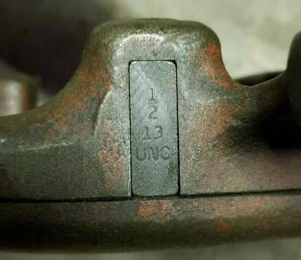 Used Ridgid No. 811 Universal 1/8" - 2" Cap. Die Head, Includes New 1/2"-13 UNC Dies