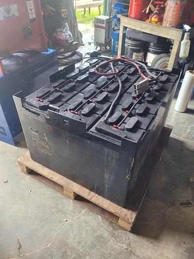 Used 36V Industrial Electric Lead Acid Forklift Battery 31.5” x 38.5” x 22.5” Tall