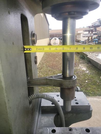 Used Denison Hydraulic 8 Ton Multipress 10” Stroke 6” Throat 7.5 Hp Motor