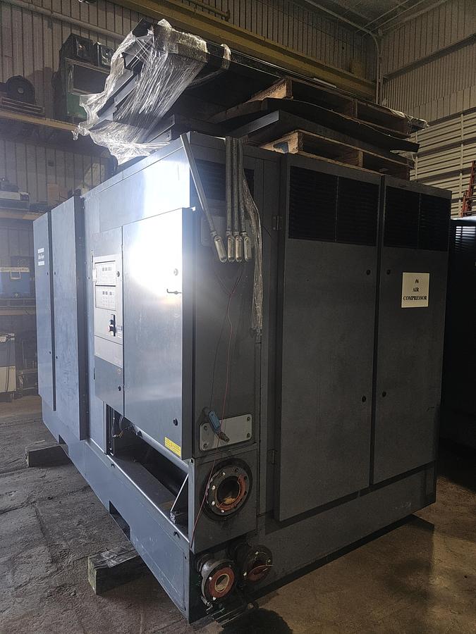 Used 450 Hp Atlas Copco ZR5 Oil Free 2050 CFM Rotary Screw Air Compressor - 72401 Hours