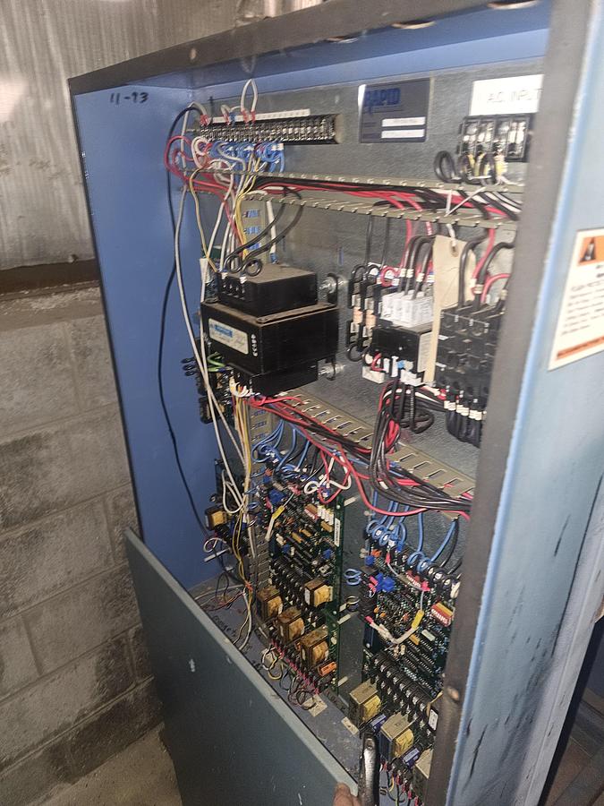 Used 1500 Amp 480V Rapid Power Technology Plating Rectifier 18 KW 12V DC Power Supply