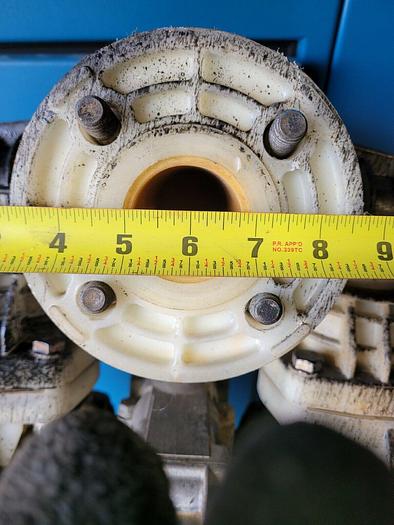 Used Used 1 3/4'' Inlet/Outlet Poly Double Diaphragm Pump