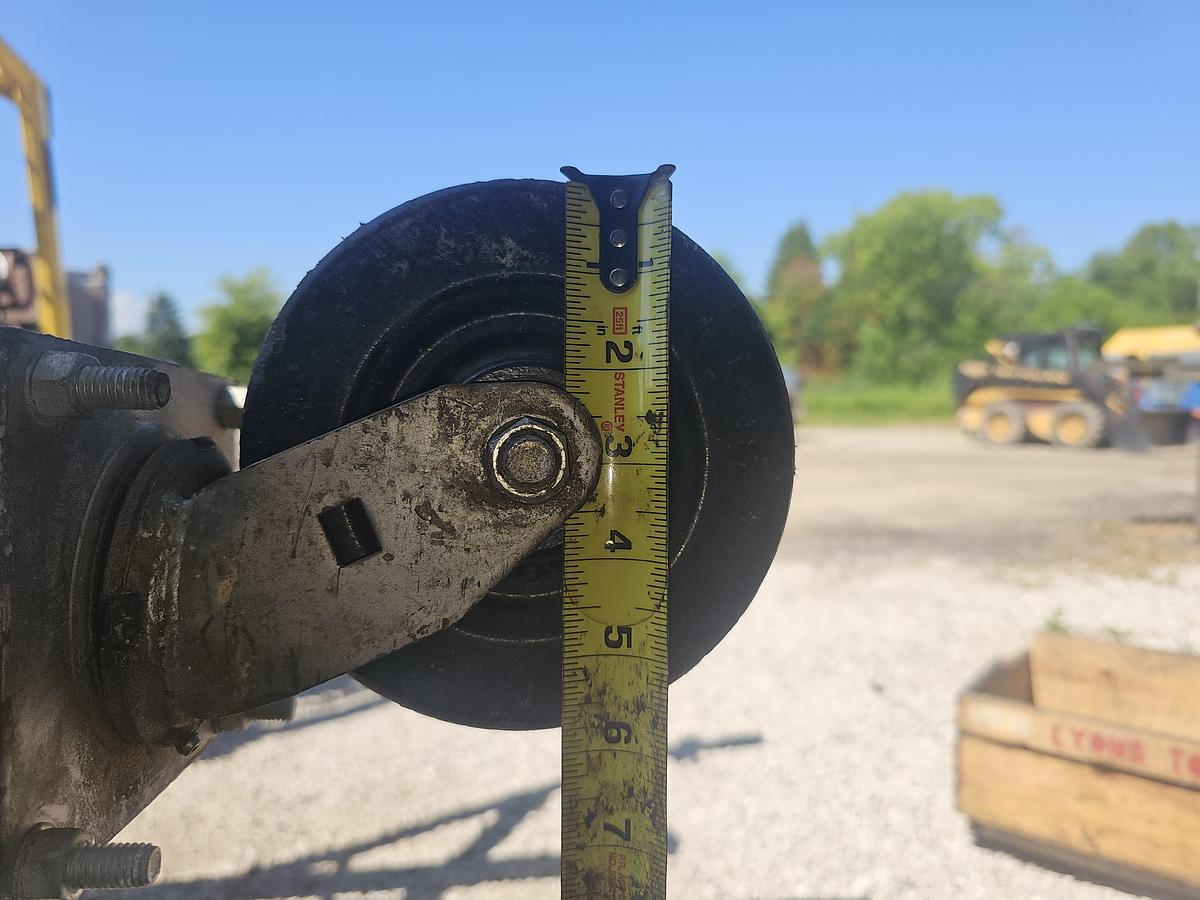 Used 1 Ton Gantries, Inc. Portable Adjustable Height Gantry Crane w/Electric & Manual Hoist