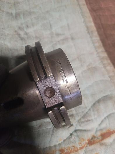 Used Devlieg Microbore 50CT-1M CAT 50 End Mill Holder #1 MT