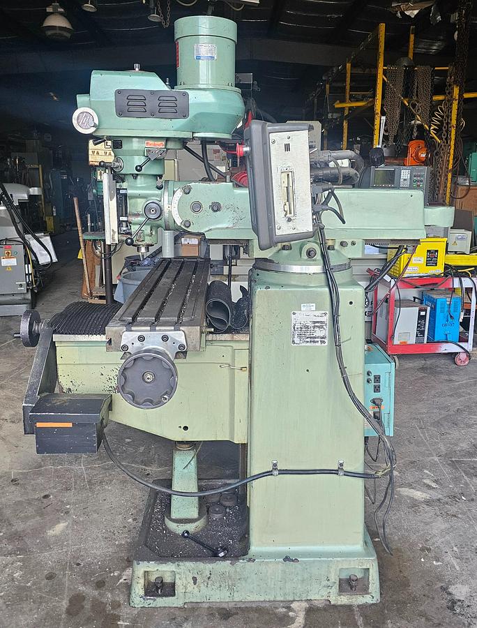 Used 3 Hp Southwestern Industries 2-Axis Sport K3 CNC Variable Speed Knee Mill, 10" x 50" Table