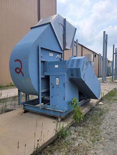 Used Hartzell 100 Hp Blower Fan 33750 CFM A03-1-443BC100STFEW3 Blower Fan RPM 1293