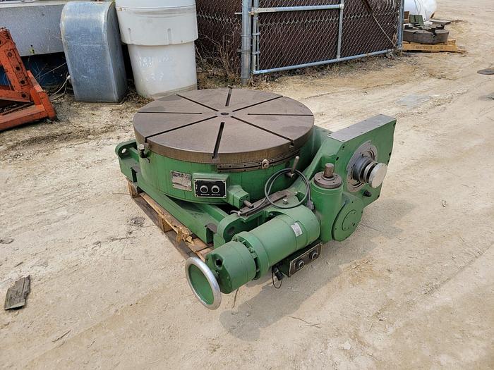 Used Pratt & Whitney 36” Motorized Tilting Rotary Table