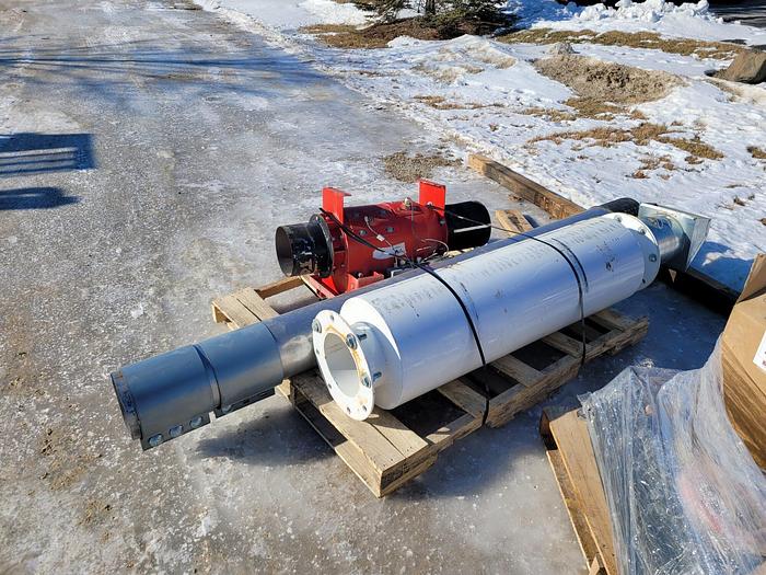 Used EUROVAC III 50 Hp Multi-Stage Central Vacuum Collection System SYS-040-114