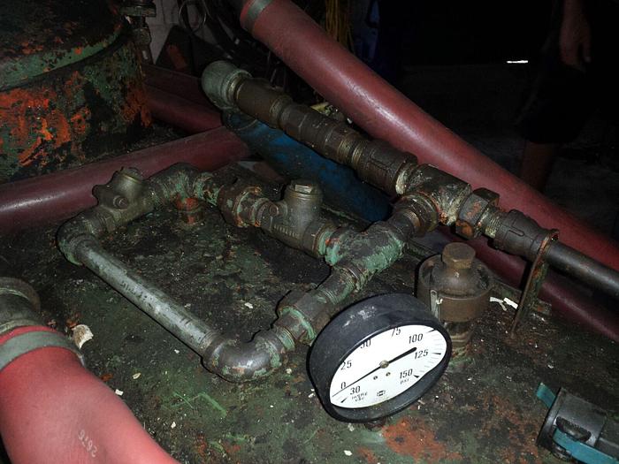 Used Cecor 200 Gallon Pneumatic Operated Sump Sucker, Pickup/Discharge/Feed Lines