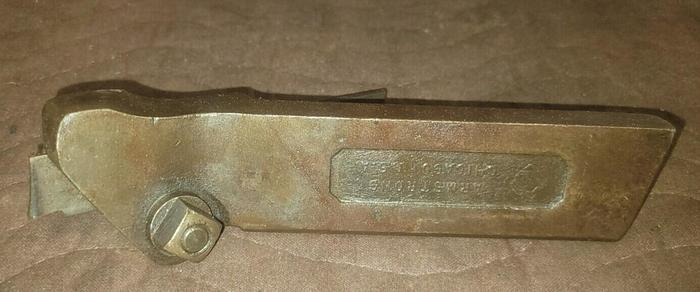 Used Vintage Armstrong No. 33-R Offset Lathe Cutting Tool