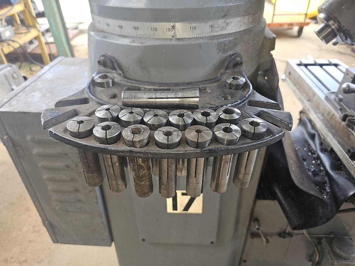 Used 2012 3 Hp ACER E-Mill EVS-3VSII Knee Mill , 9" x 49" Table Acurite DRO