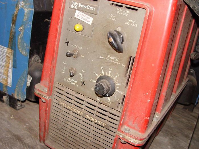 Used Pow Con 300-ST Tig Welder 460V, 3ph Power Source Only 230/460 270067-001