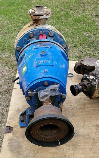 Used Goulds Cast Iron Industrial 3175 Centrifugal Paper Stock Pump 4-6x18 Size