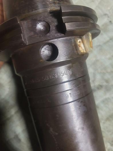 Used Sandvik A390.45-50 63 050M Adapter w/150MM Ext. & Boring Head 391.38-085 042