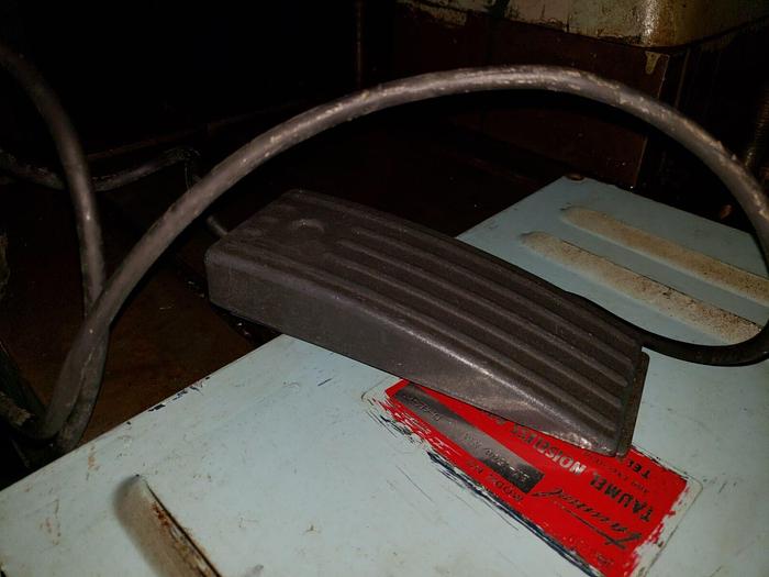 Used Taumel BK-1500/NM Orbital Spin Riveter; Bench Top Model Mounted on Floor Stand