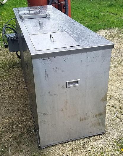 Used BCS CO. MIRACLEAN U/S SST 3-Stage Ultrasonic Heated Parts Washer SOAK/WASH/RINSE